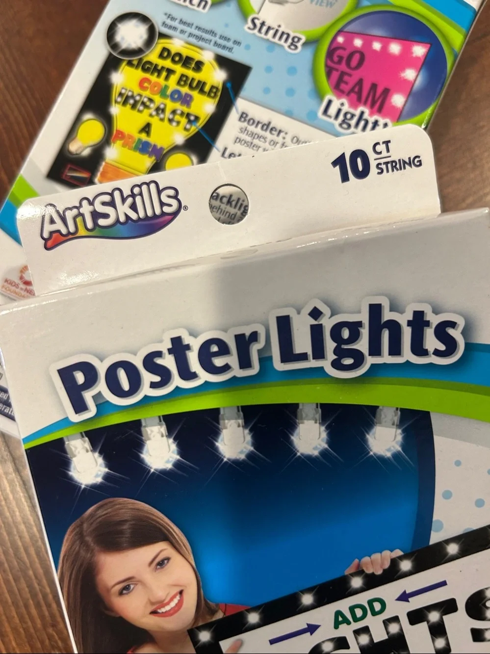 New! Art skills poster lights